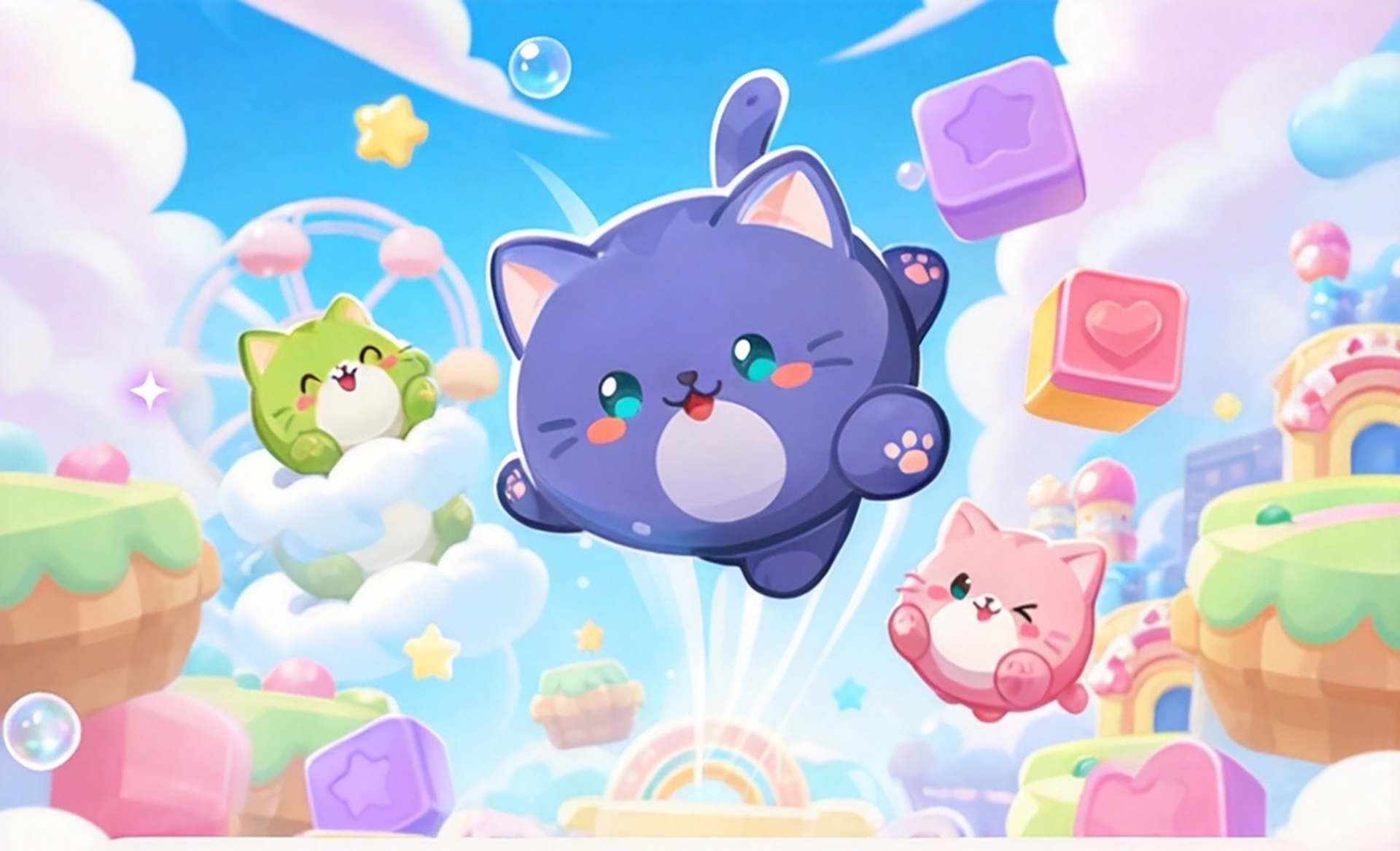 KittenShift Blocks key art
