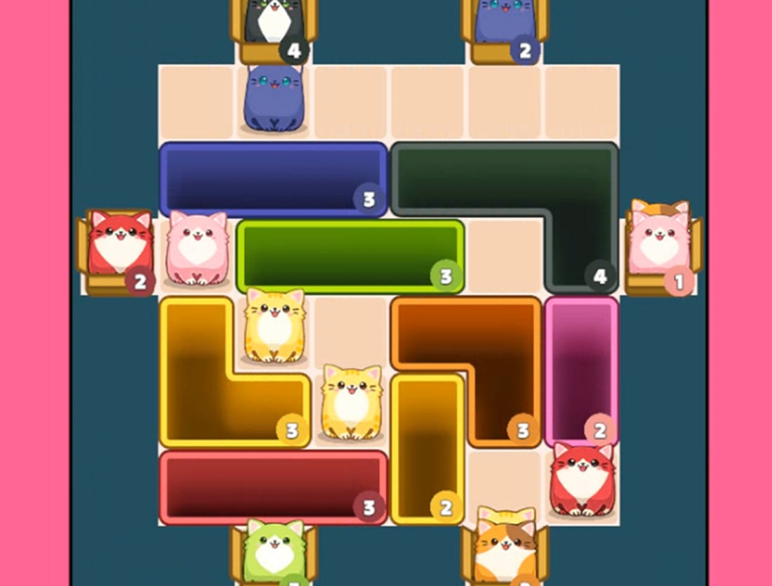Puzzle gameplay screenshot